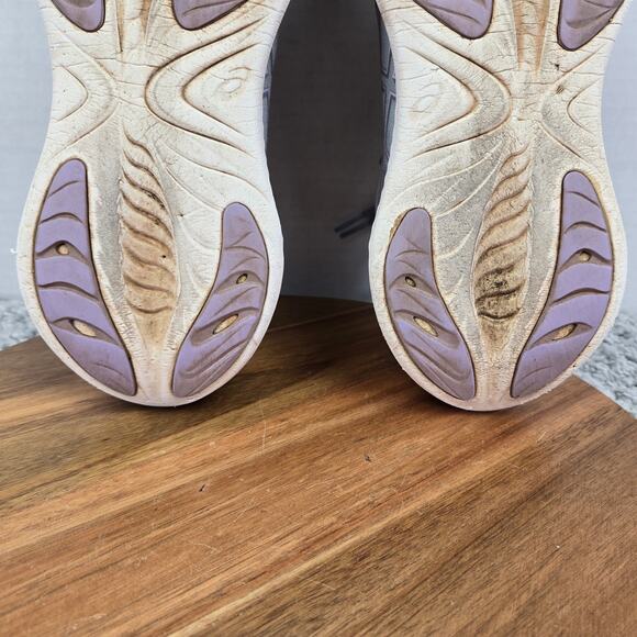 Asics Gel-Cumulus 25 Gray Purple Gym Daily Athletic Road Running Shoe Women 10.5 - Picture 11 of 14
